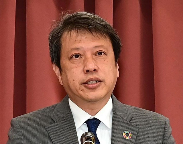 「知事や議員になることが目的ではない」という金田峰生氏＝神戸市兵庫区