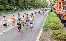 　２０１９年１０月に開催された金沢マラソン（金沢市提供）