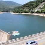 国土交通省の調査で、コクチバスが初めて確認された一庫ダム＝川西市一庫唐松