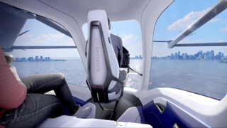低空飛行する空飛ぶクルマの機内イメージ（ⓒＳｋｙＤｒｉｖｅ）