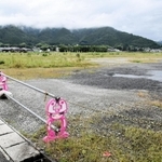 宍粟総合病院が新築移転する予定地。現在の病院から南約３キロにある＝宍粟市山崎町中比地