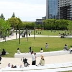 神戸ルミナリエが開催される東遊園地＝神戸市中央区加納町６