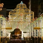 新型コロナウイルス禍前に開かれた神戸ルミナリエ＝２０１９年１２月、神戸市中央区