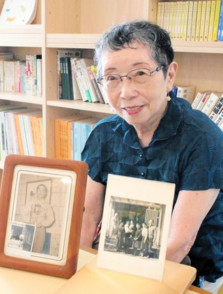 岩間芙美子さん。「父にもっと島田叡伯父のことを聞いておけばよかった」と話す＝東京都武蔵野市