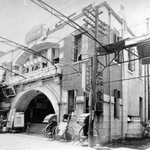 開業間もない頃の姫路駅前駅（現山陽姫路駅）山陽電鉄提供