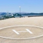 空飛ぶクルマの暫定ポートのイメージ（兵庫県提供）