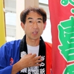「無口な落語家」と紹介されることもある桂まめださん＝神戸市兵庫区新開地２、神戸新開地・喜楽館