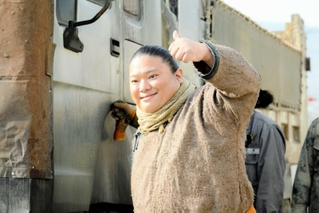 ドラマ「ＶＩＶＡＮＴ」に出演した富栄ドラムさん（ｃ）ＴＢＳ