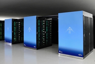 スーパーコンピューター「富岳」＝神戸市中央区港島南町７、理化学研究所計算科学研究センター