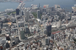 神戸市中心部＝２０２０年８月撮影