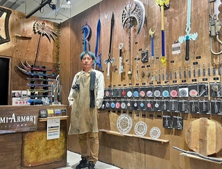 渋谷進出で人気を博す「タクミアーマリー」。折井匠社長が単身上京し、ロングラン出店を乗り切った＝９月４日、東京都渋谷区神南、「ＭＡＧＮＥＴ　ｂｙ　ＳＨＩＢＵＹＡ１０９」（匠工芸提供）