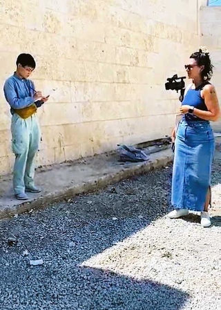 孤児施設の建設予定地＝８月、シリア・アレッポ（同機構提供）