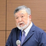 映画の製作秘話や平和への思いを語った五十嵐匠監督＝東京・丸の内の甲南大ネットワークキャンパス東京