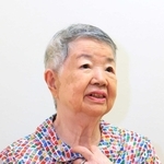 「一瞬で大切な人の命を奪うのが原爆の恐ろしさ」と話す岡邊好子さん＝宝塚市内（撮影・鈴木雅之）