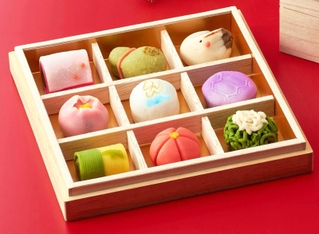 宇治茶　京菓子おせち（伊藤久右衛門提供）