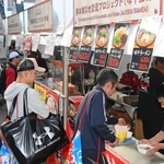 ２０１９年のグルメエリア。今回４年ぶりに復活する