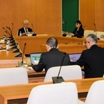 分収造林事業の今後について話し合われた兵庫県の有識者委員会＝２７日午後、県庁