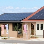 兵庫県内初という平屋住宅専用の区画に建てられたモデルハウス＝兵庫県稲美町野寺