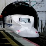新幹線車両＝神戸市中央区、ＪＲ新神戸駅（資料写真）