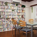 闘病記のみを集めた私設図書館。約１１００冊が病気の種類ごとに分類されている＝大阪市中央区内平野１