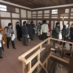 ２月１日から特別公開される姫路城西小天守の３階＝３０日午前、姫路市本町（撮影・辰巳直之）