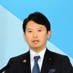 ＪＲ加古川線西脇市ー谷川間について、維持・活性化に向けた利用促進を継続する考えを示した斎藤元彦知事＝県庁