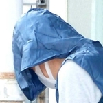 神戸地検姫路支部に送検される松尾留与容疑者＝２０２１年１１月、加古川市平岡町新在家、加古川署