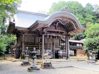 舟城神社本殿（兵庫県教育委員会提供）