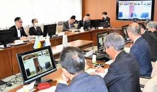 ウクライナ支援を考える兵庫県の検討会が、「創造的復興」の理念を生かした提言をまとめた＝県庁