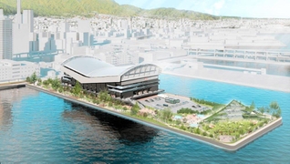 「ＴＯＴＴＥＩ」との愛称が決まった新港第２突堤のイメージ（Ｏｎｅ　Ｂｒｉｇｈｔ　ＫＯＢＥ提供）