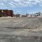 更地になっている神戸徳洲会病院の新病院開設予定地＝神戸市垂水区旭が丘２