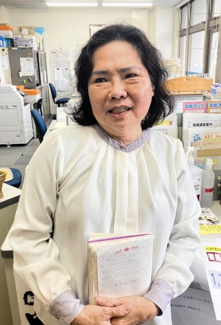 震災をきっかけに外国人支援に携わるようになったハ・ティ・タン・ガさん＝神戸市長田区若松町４