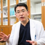 「メタボリック症候群も肥満症と似た状態だが、診断基準が異なる」と語る池田弘毅医師＝尼崎市塚口町１、池田病院