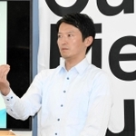 会見でハラスメント研修を受ける考えを示した斎藤元彦知事＝２６日午後、兵庫県庁