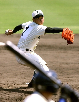 報徳学園高時代の近田さん＝２００８年