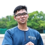 「苦しんだ時期も無駄じゃなかった」。これまでの歩みを振り返る近田怜王さん＝京都市左京区、京都大吉田キャンパス（撮影・長嶺麻子）