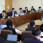 神戸市立幼稚園の再編方針案などが議論された市会教育こども委員会＝５月２０日、神戸市役所