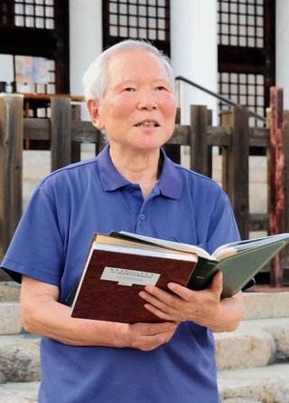 父親が抑留死した馬渡節雄さん。「年を取るにつれて、語り伝えたいと思うようになった」＝神戸市灘区篠原北町４