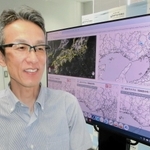 神戸地方気象台初のリスクコミュニケーション推進官となった笠良太さん＝神戸市中央区脇浜海岸通１