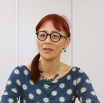 「災害に備え、健康を守る研究に拍車をかけたい」と語る神戸市看護大の神原咲子教授＝神戸市中央区御幸通６