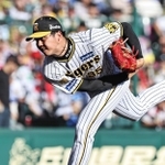阪神-ＤｅＮＡ　先発で５回を投げ抜いた阪神の才木＝阪神甲子園球場（撮影・長嶺麻子）