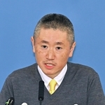 兵庫県知事選に立候補を表明した木島洋嗣氏＝神戸市内（撮影・斎藤雅志）