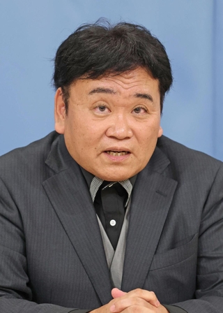 「思ったことは必ず現実になる」を座右の銘とする福本繁幸氏＝神戸市内（撮影・笠原次郎）