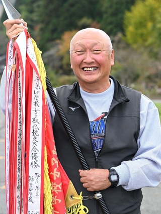 定年退職を前に女子・青雲を淡路勢初の全国大会に導いた原田昌佳さん＝豊岡市日高町（撮影・大田将之）