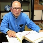 震災直後の淡路島の様子を振り返る田原亮一さん＝南あわじ市