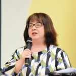 メタバース活用事業案で最優秀を受賞した豊永真由美さん＝起業プラザひょうご