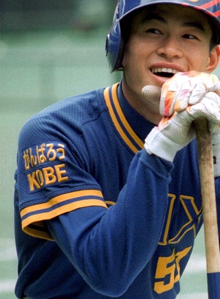 オリックス時代、神戸で練習中のイチローさん＝１９９５年３月３１日、神戸市須磨区