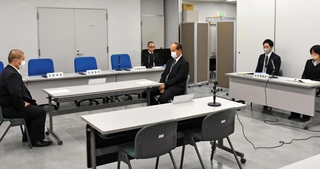 指定暴力団の再指定手続きの中で設けられた意見聴取の場＝神戸市中央区下山手通５、兵庫県警本部