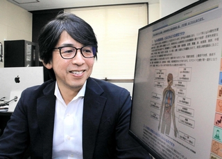 「日本で提唱された病気なので、私たちは次代を担う人材を育てる責任がある」と語る児玉裕三主任教授＝神戸大病院
