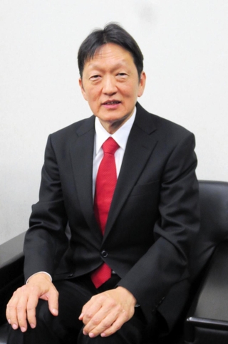 ソロモン大使に就任した樋口惠一さん